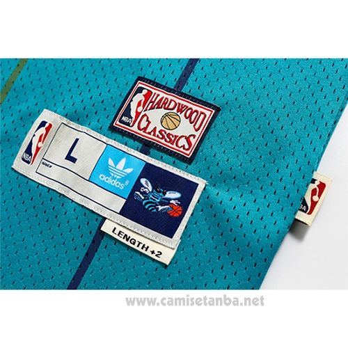 Camiseta Charlotte Hornets Dell Curry #30 Retro Verde